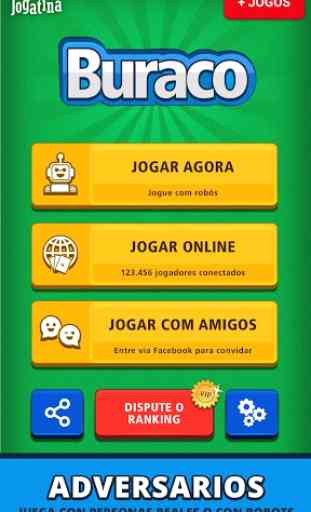 Buraco y Canasta Jogatina: Juegos de Cartas Gratis 3