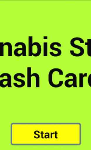 Cannabis Strain Flash Cards 1