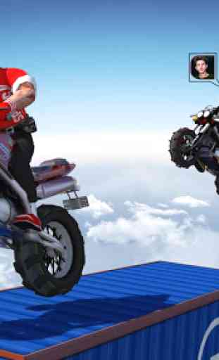 Dirt Bike Roof Top Racing Motocross ATV race games 3