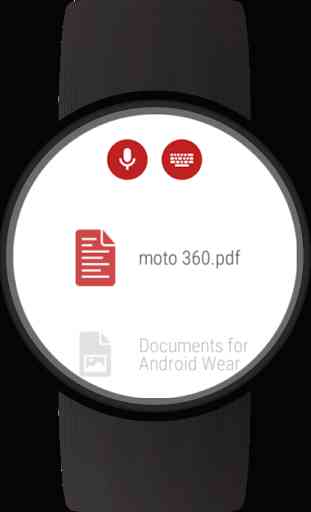 Documents for Wear OS (Android Wear) 1