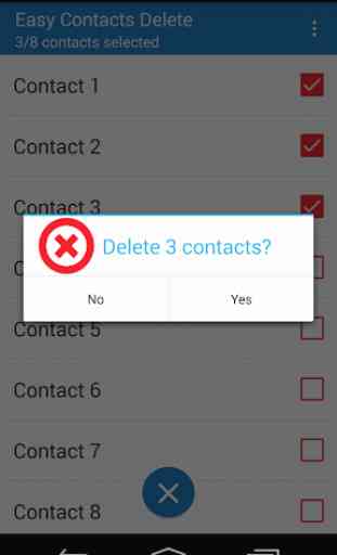 Easy Contacts Delete 3