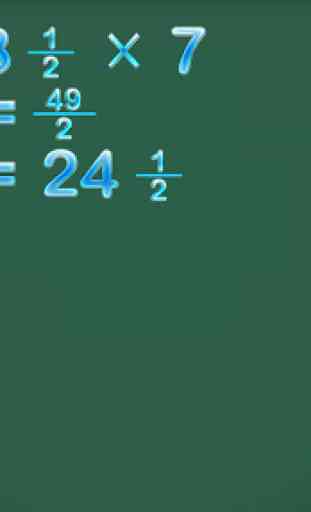 fracción de la calculadora 2