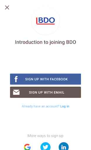Introduction to joining BDO 3