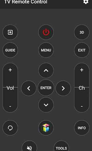 TV Remote Control for Samsung, LG, Philips, Sony 1