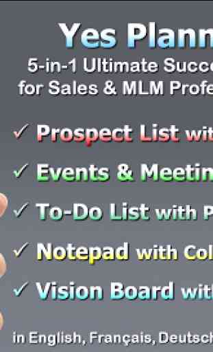 Yes Planner for Direct Selling, Business and MLM 1