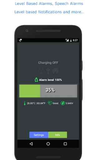 Battery Full Alarm - Stop phone overcharging 2