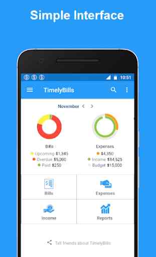 Bills Reminder, Budget & Expense Manager App 1