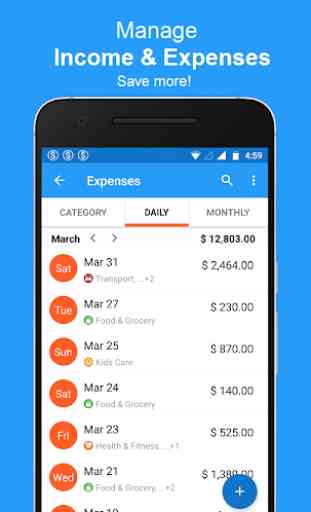 Bills Reminder, Budget & Expense Manager App 4