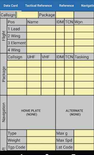 BMS Kneeboard and Planner 3