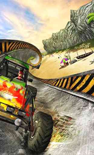 Buggy Stunts 3D: Beach Mania 4