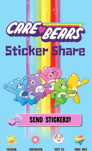 Care Bears Sticker Share 1