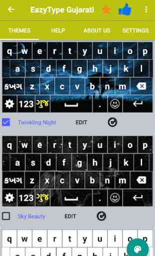 EazyType Gujarati Keyboard Emoji & Stickers Gifs 3