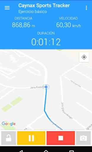 GPS Sports tracker-Corriendo, Caminando & Ciclismo 1