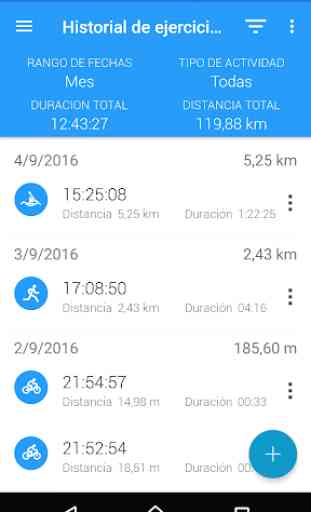 GPS Sports tracker-Corriendo, Caminando & Ciclismo 3