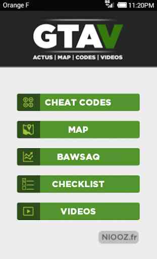 Mapa y código para GTA V 1
