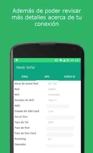 Medir Señal (GSM~Wi-Fi, SIM) 2