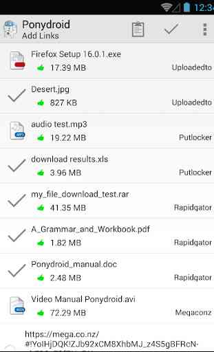 Ponydroid Download Manager 2