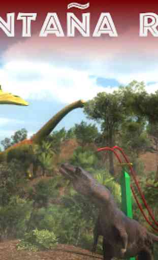 VR jurásico - Dino park montaña rusa 2