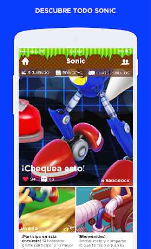 Amino para Sonic en Español 2