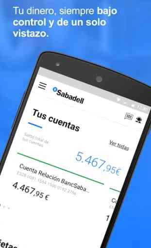 App Banco Sabadell. Tu banca móvil 2