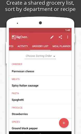 BigOven Recipes, Meal Planner, Grocery List & More 4