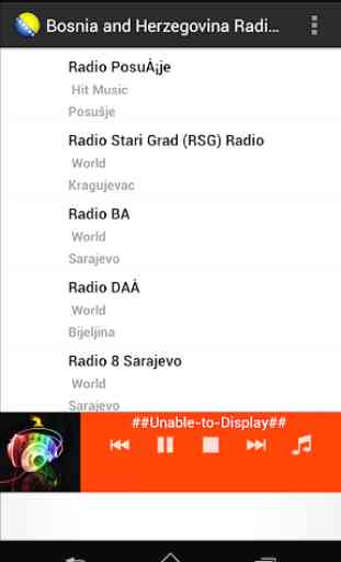 Bosnia and Herzegovina Radios 3