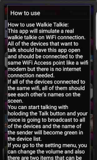BSim Wifi Walkie Talkie Pro 3