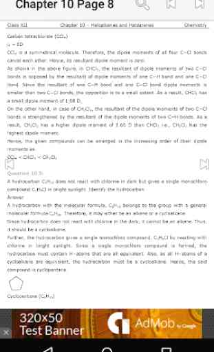 Chemistry Answers 12 for NCERT 2