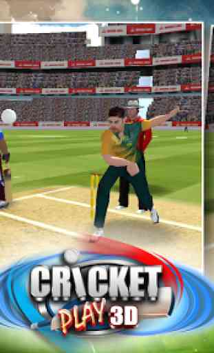 Cricket Juego 3D:Live The Game 4
