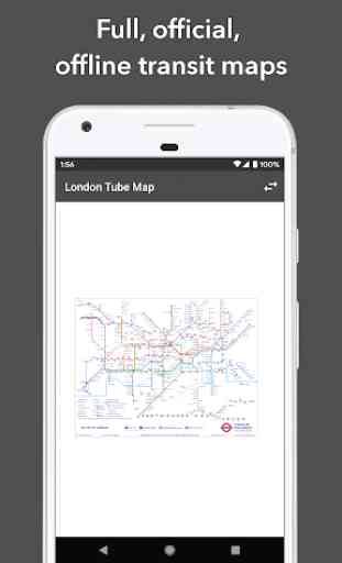 London Offline Transit Maps: Tube, Rail + more! 1