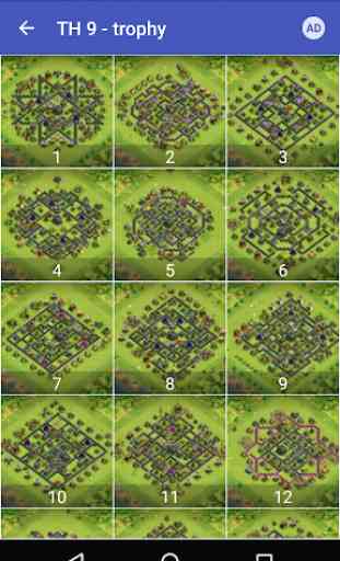 Maps of Clash Of Clans 1