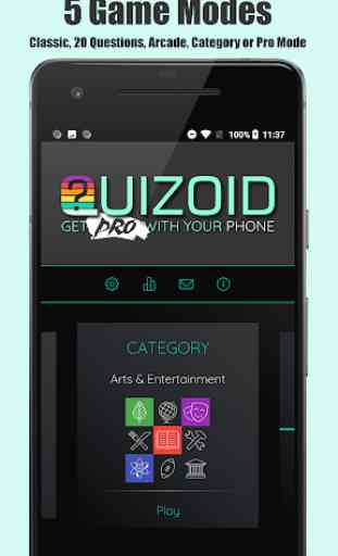 Quizoid Pro: 2019 Trivia Quiz with 5 Game Modes 4