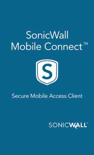 SonicWall Mobile Connect 1
