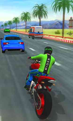 Bike rider highway racer - New bike racing Games 2