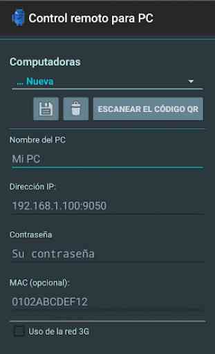 Control Remoto para PC (Wi-Fi) 4