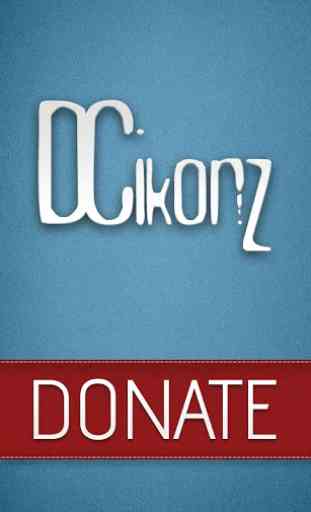 DCIkonZ Donate Silver 1