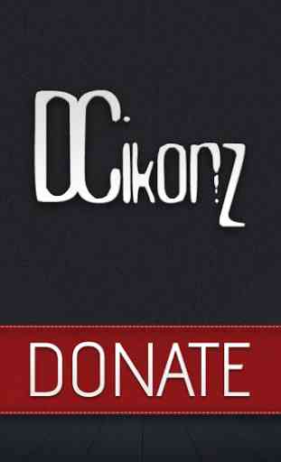 DCIkonZ Donate Silver 2