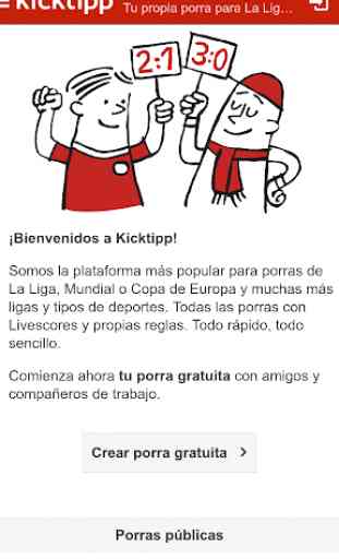 Kicktipp - La porra aplicación 1