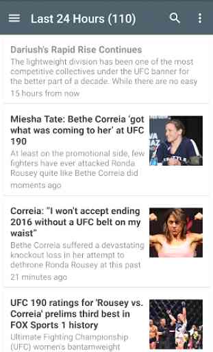 MMA News and Results 4