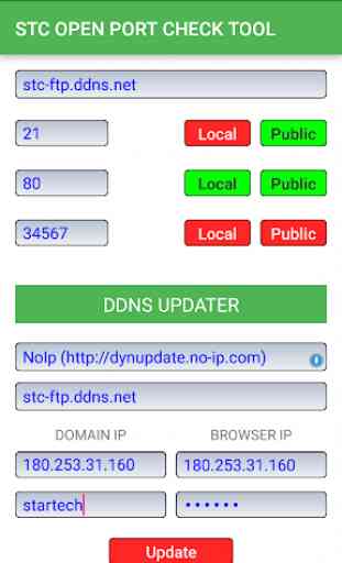 PORT TESTER AND DDNS UPDATER 3