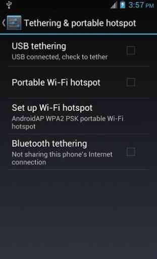 USB Tether Popup Non-UMS Free 2