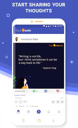 YourQuote — Write, Publish Books & Earn Royalty 3