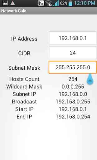 Calculadora de red IP 1