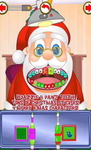 Christmas Dentist Office Santa - Doctor Xmas Games 3