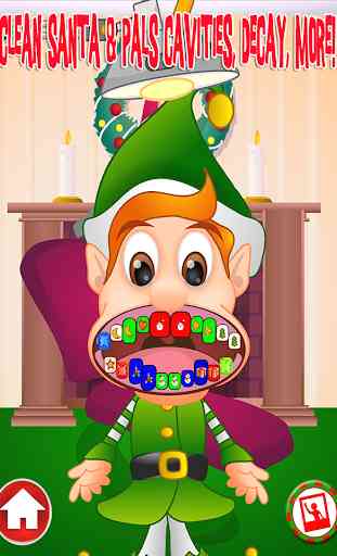 Christmas Dentist Office Santa - Doctor Xmas Games 4