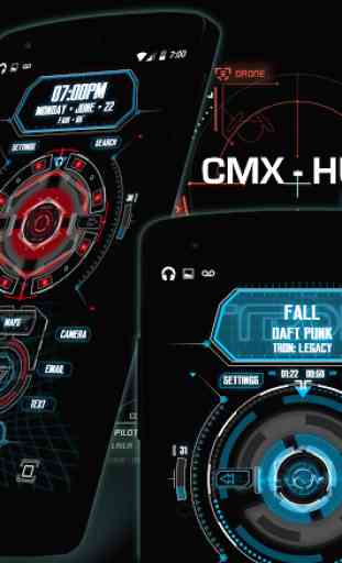 CMX - HUD X  · KLWP Theme 1