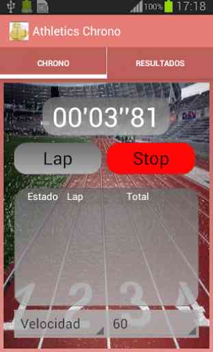 Cronómetro Atletismo 1
