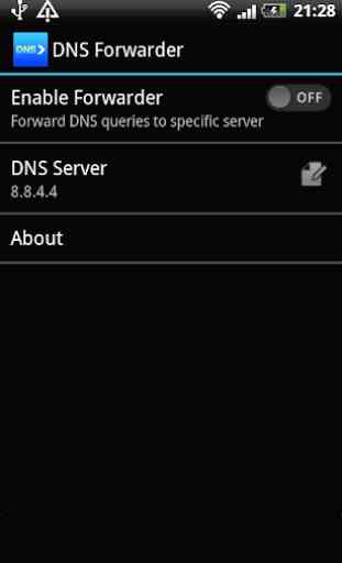 DNS forwarder 1