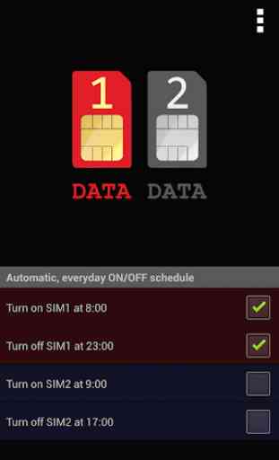 Dual SIM Switch Widget 4