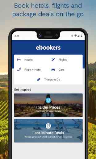 ebookers - Hotels, Flights & Package deals 1